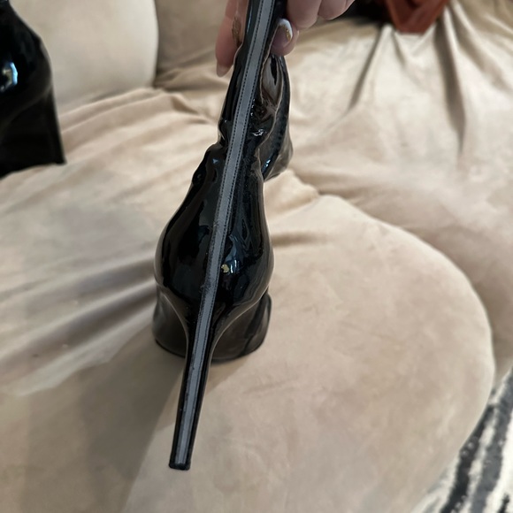 Balenciaga Paris wedge patent leather boot size 39 is 9 fits like an 8.5 - Picture 6 of 6